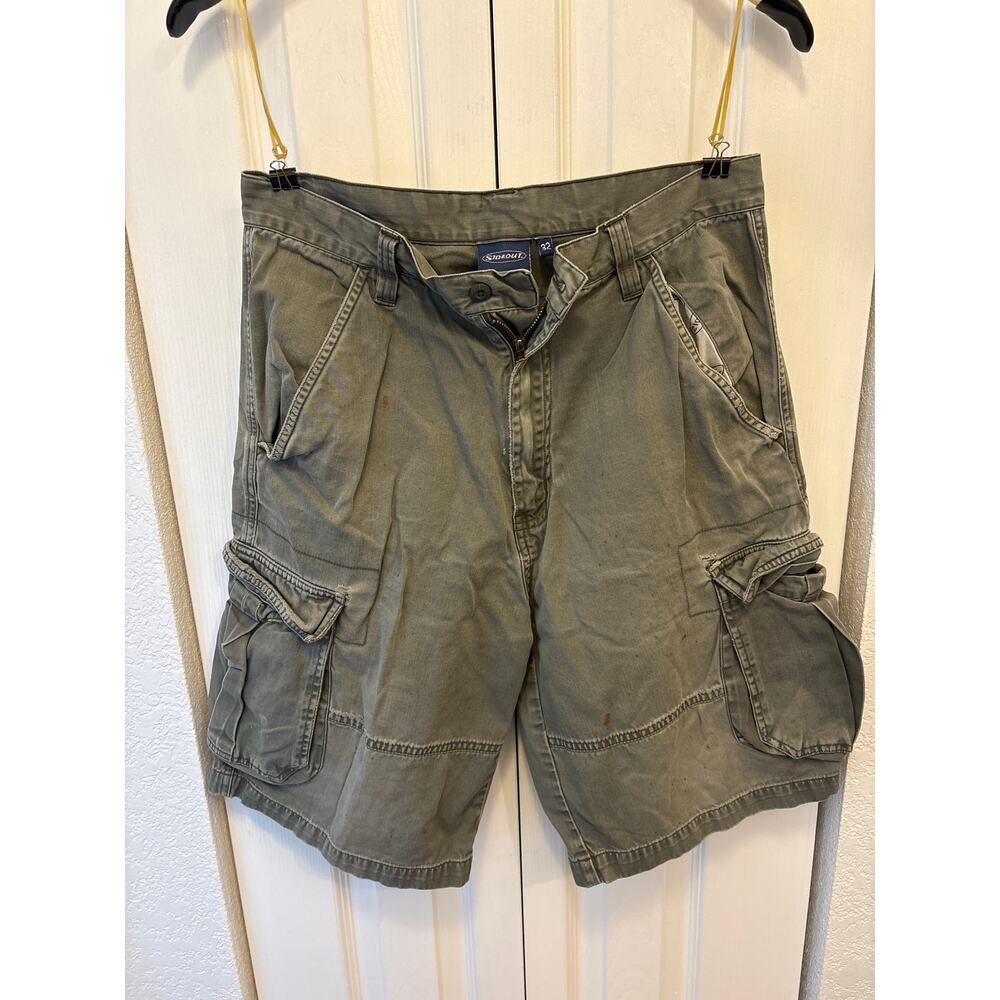 Y2K Sideout cargo shorts 32 skater punk